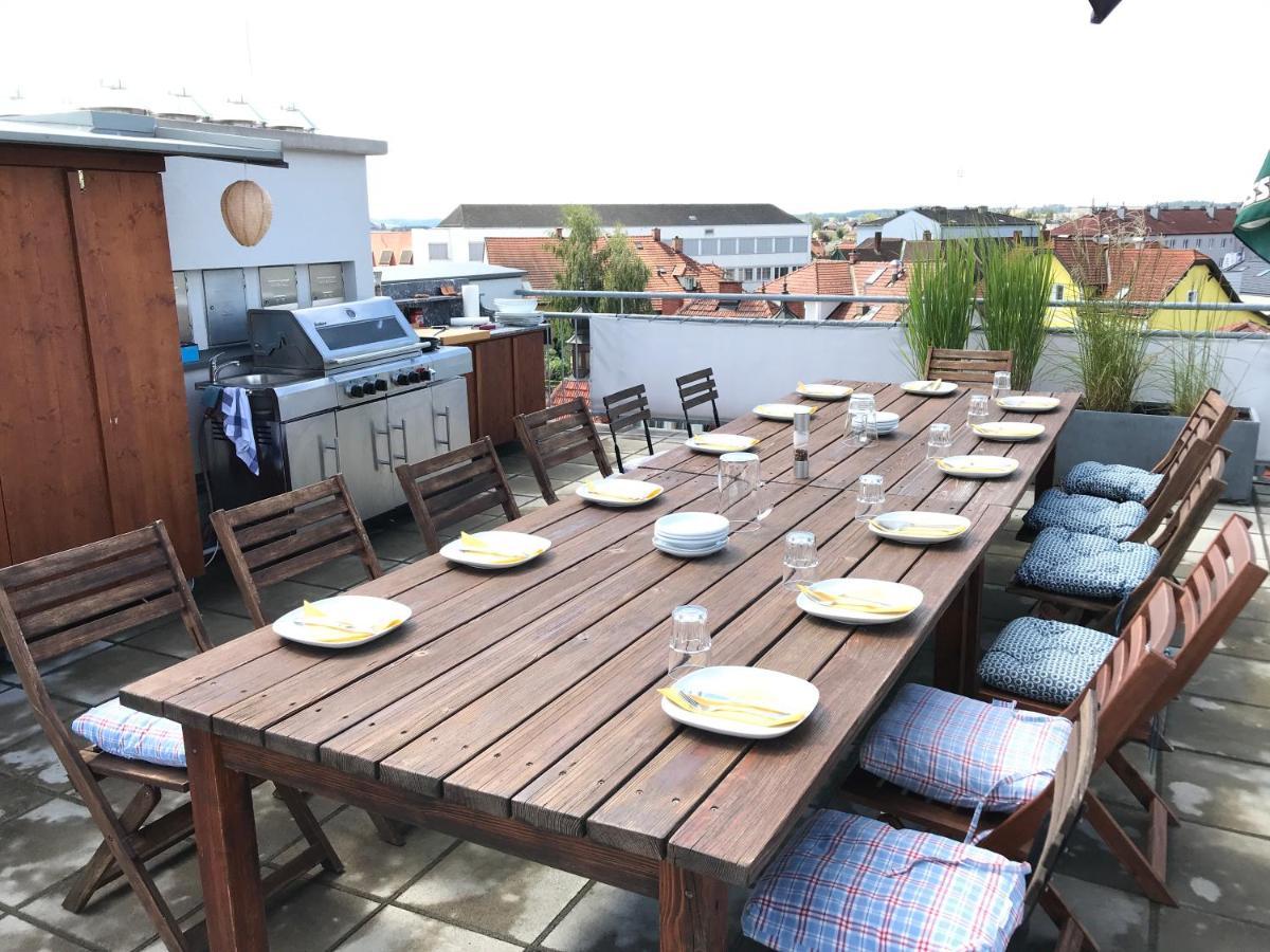 Penthouse Wohnung Am Radweg Mit Dachterasse Waidhofen an der Thaya Exterior foto